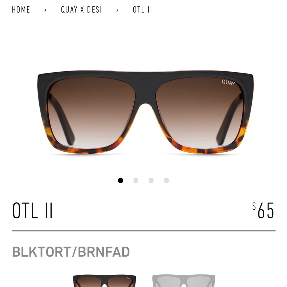 Desi quay Australia sunglasses